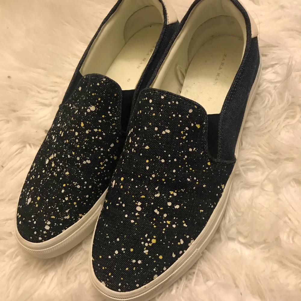 slip on zara shoes
